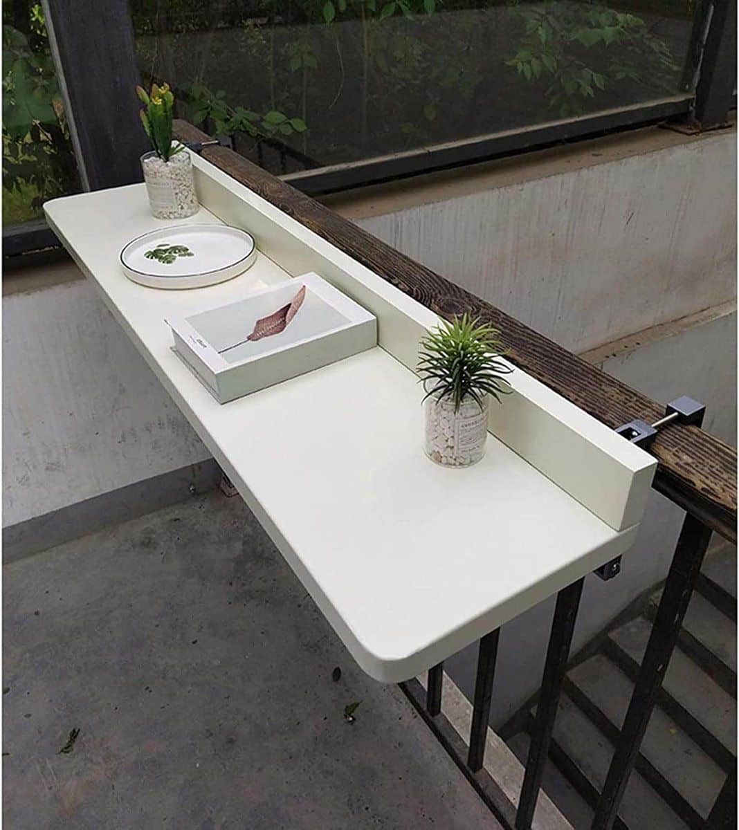 opvouwbare wandtafel balkon bartafel buiten eten verstelbare