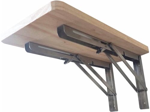 Opvouwbare Wandtafel - Klaptafel Keuken - Ruimte Besparen - Hout