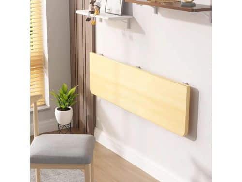 Opvouwbare wandtafel - Klaptafel opvouwbaar - Ruimte besparen - Veelzijdig