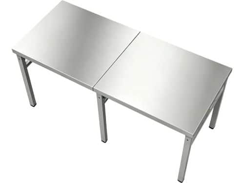 Opvouwbare Werktafel - Klaptafel RVS - Voedselbereiding - Roestvrijstaal