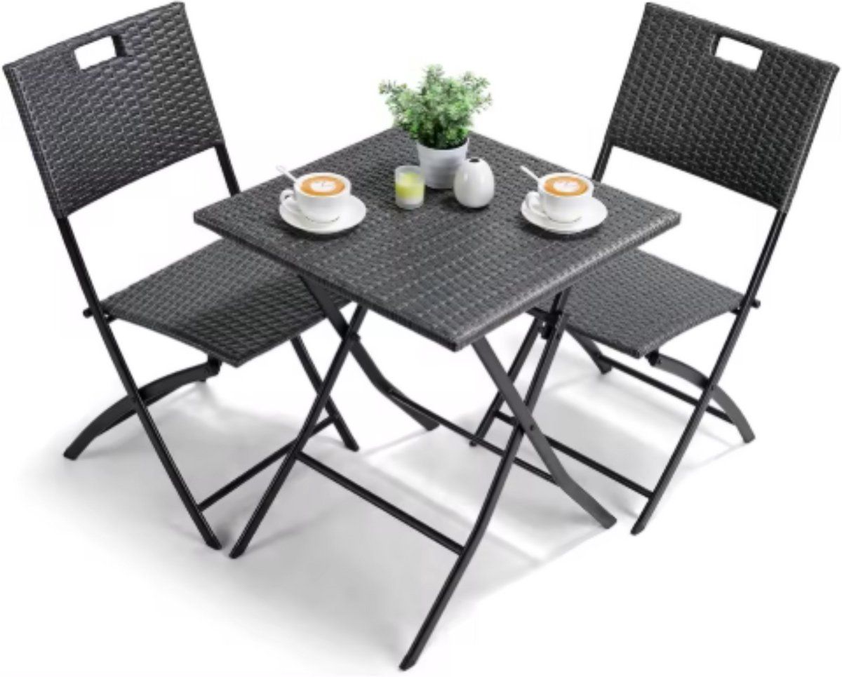 outdoor klaptafel set valora balkonset 3 delig voor