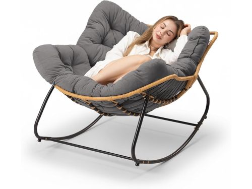 Oversized Ei Stoel - Lounge Stoel - Buiten Ontspannen