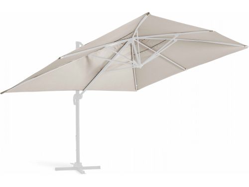 Oviala - Parasolhoes voor een 4x3m zweefparasol in crèmekleur