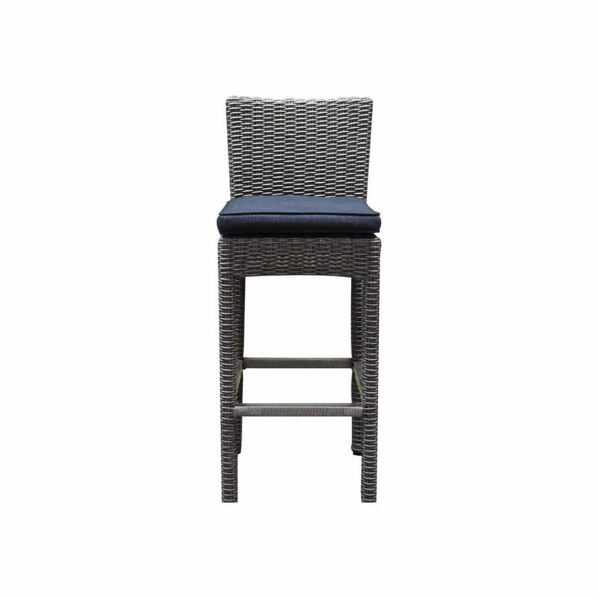 oxford barstoel grijs wicker