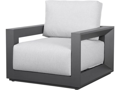 Palm Garden lounge tuinstoel aluminium antraciet