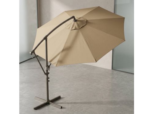 Parasol 300x300 cm zweefparasol vierkant - 300x300 cm - zweefparasol