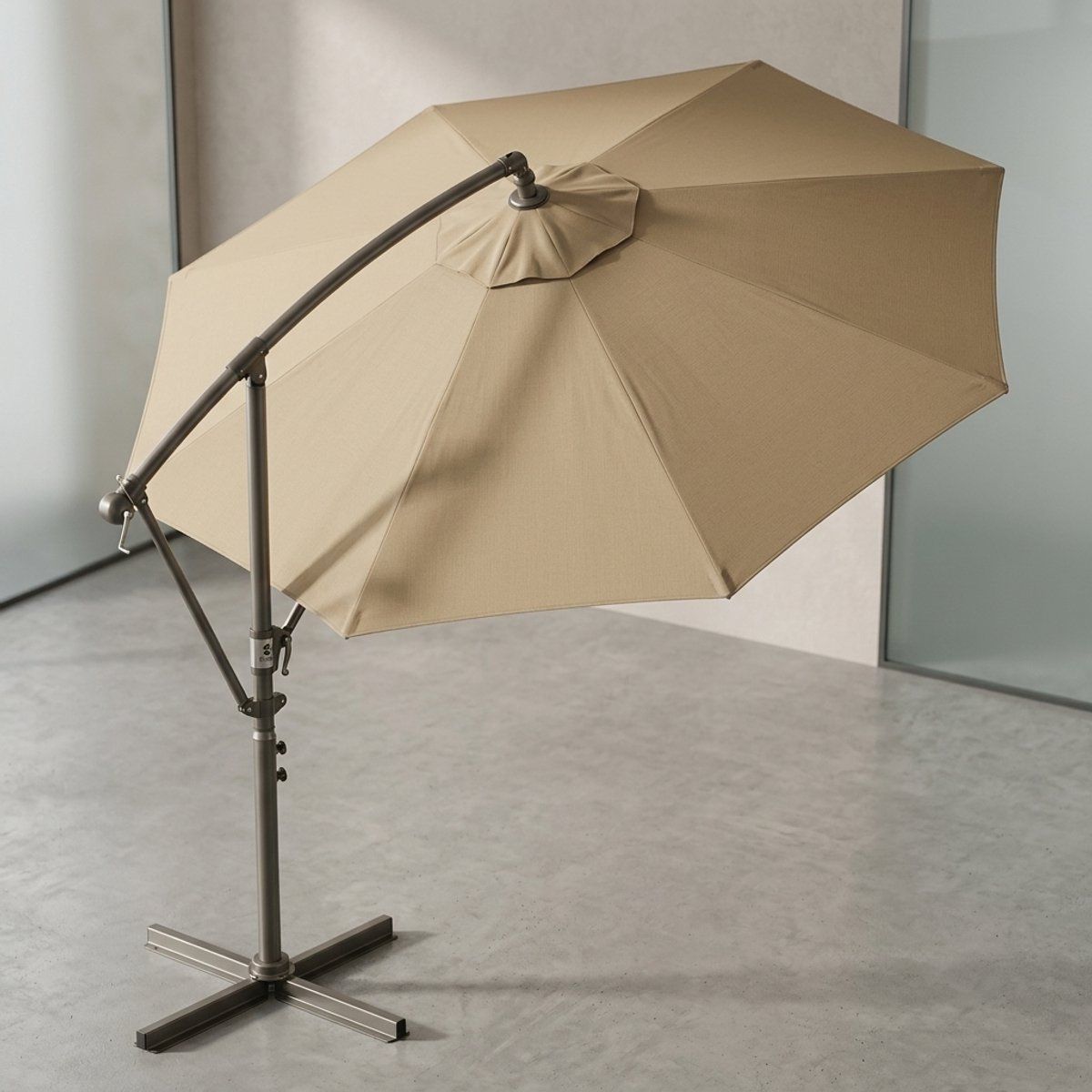 parasol 300×300 cm zweefparasol vierkant 300×300 cm zweefparasol