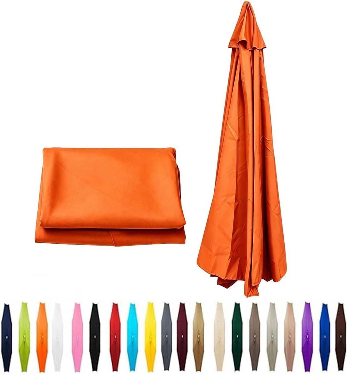 parasol doek parasolhoes buiten terras beschermen waterdicht