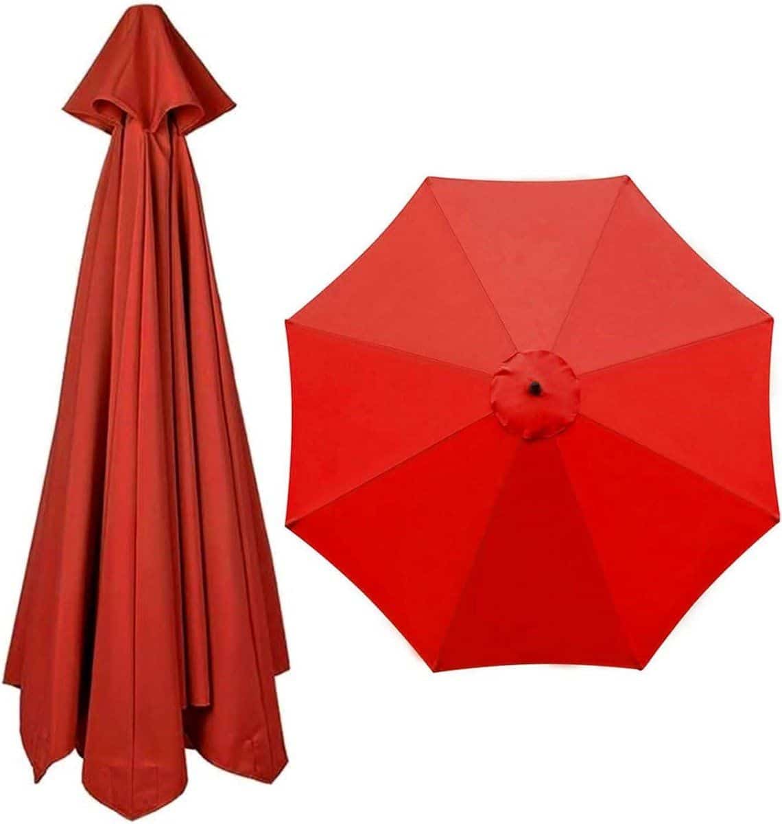 parasol vervangdoek parasolhoes buiten genieten waterdicht polyester