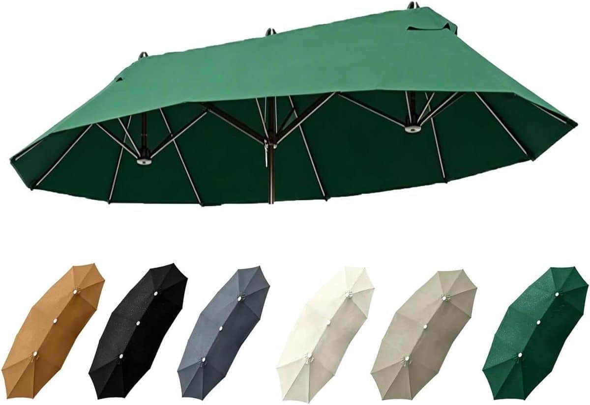 parasol vervangdoek parasolhoes buiten terras beschermen waterdicht