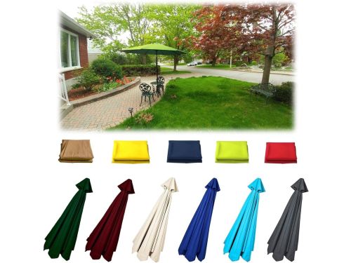 Parasol Vervangdoek - Parasolhoes Doek - Terras Schaduw - Verstevigde