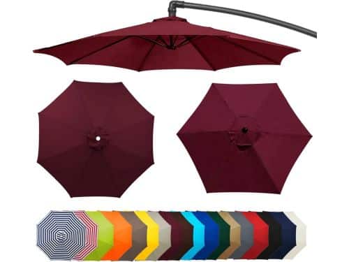 Parasol Vervangdoek - Parasolhoes Tuin - Terras Beschermen - Waterdicht