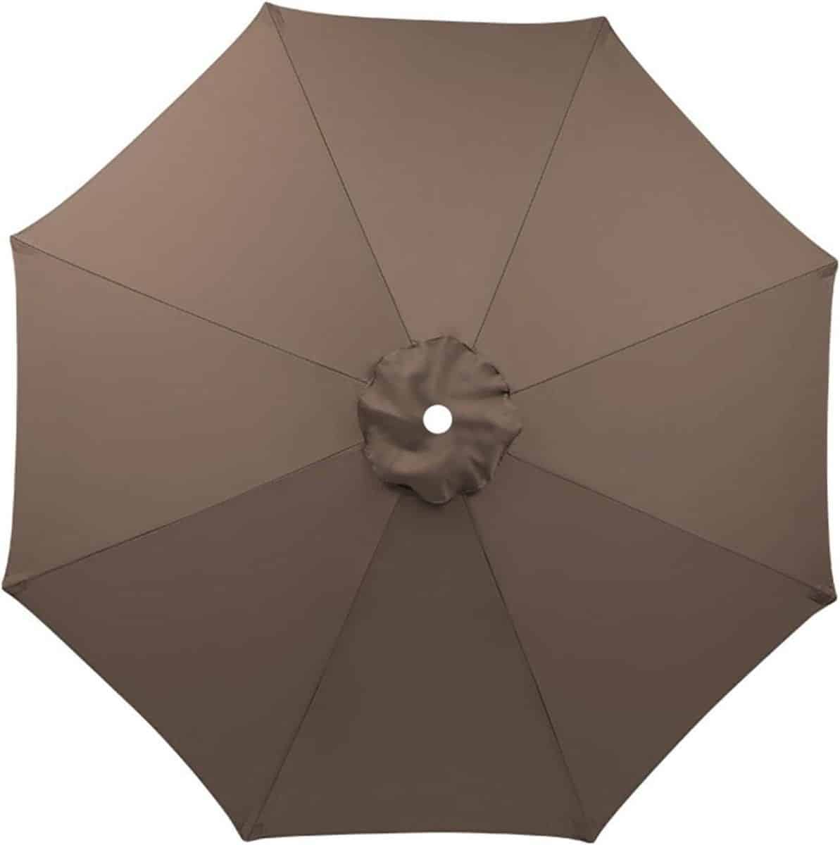 parasol vervangdoek parasolhoes vernieuwen buiten leven uv