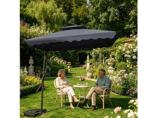 Parasol Vervangdoek - Parasolhoes Vierkant - Buiten Zomer Genieten