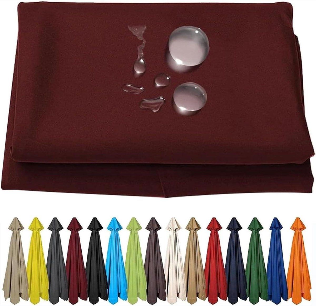 parasol vervangingsdoek parasolhoes doek buiten zitten waterdicht