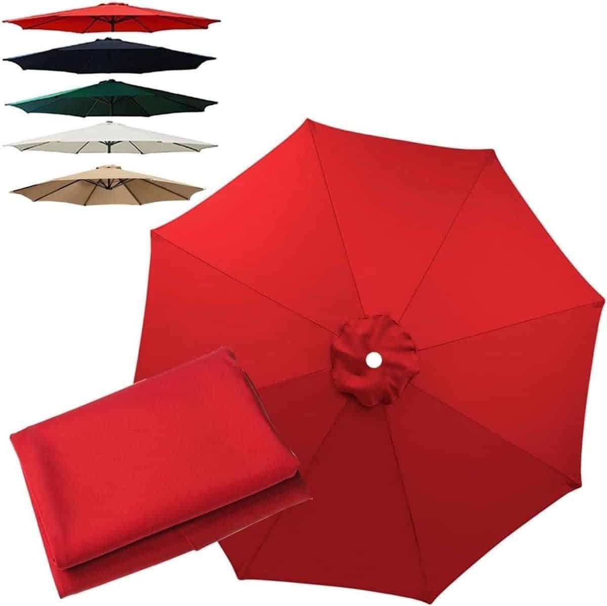 parasol vervangingsdoek parasolhoes luifel terras beschermen waterbestendig