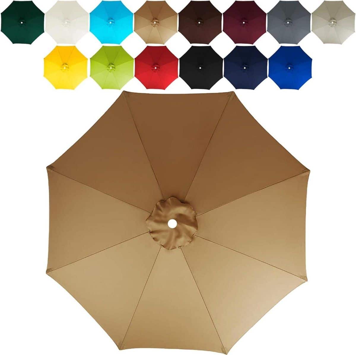 parasol vervangingsdoek parasolhoes luifel tuin schaduw creëren