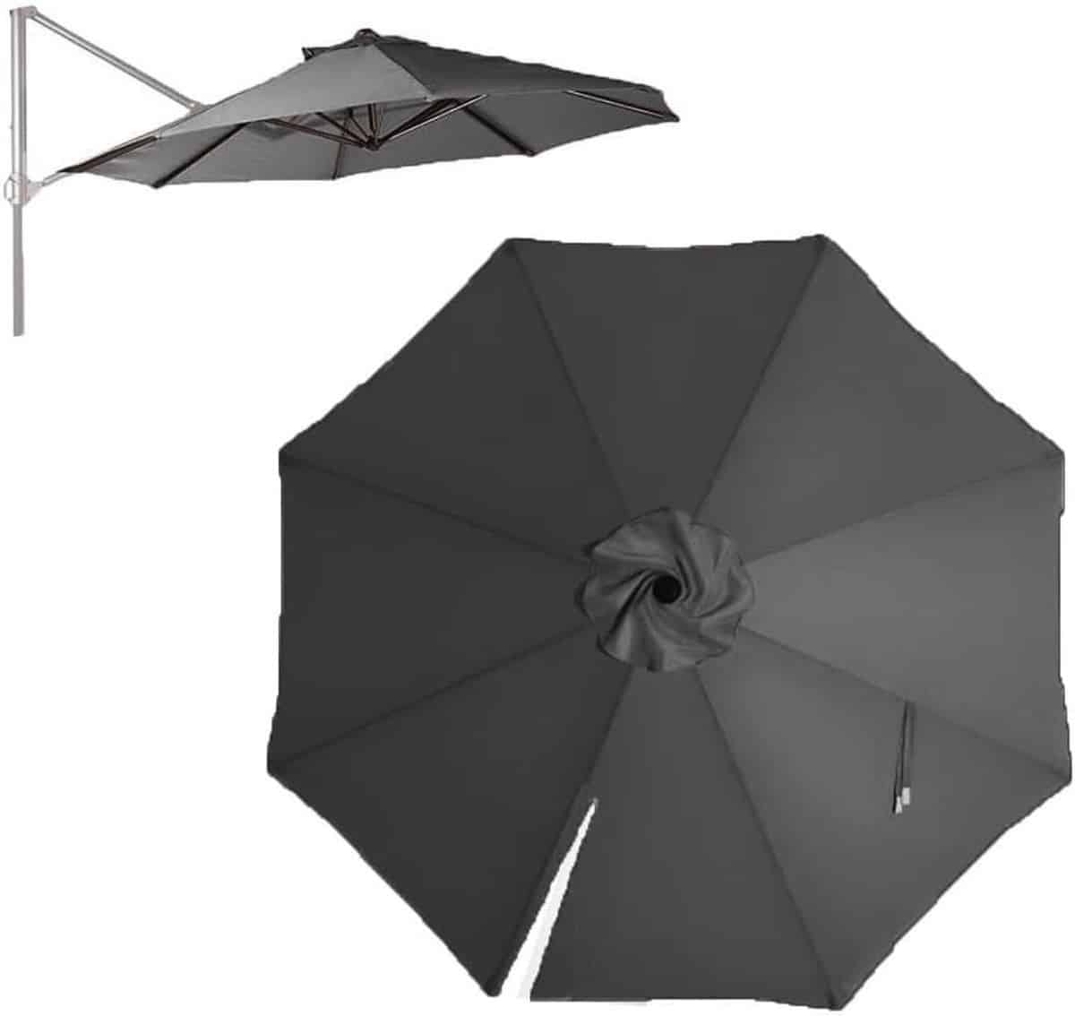 parasol vervangingsdoek parasolhoes rond buiten zitten waterdicht