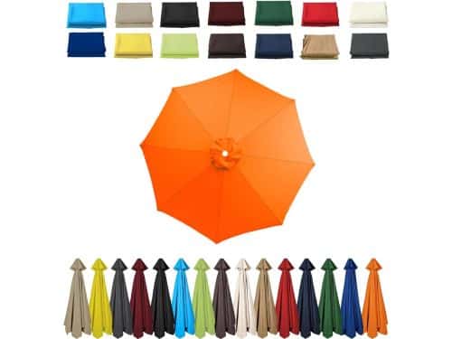 Parasol Vervangingsdoek - Parasolhoes Terrasparasol - Schaduw Creëren - UV