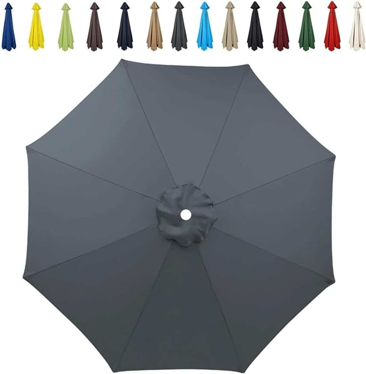 parasol vervangingsdoek parasolhoes tuinmeubilair beschermen scheur en