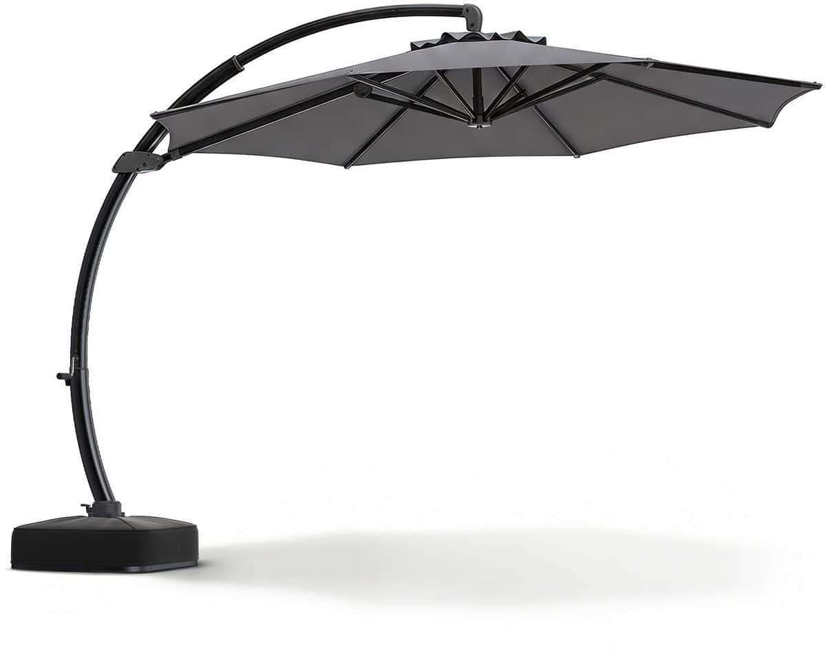 parasol waterdicht & uv beschermend kantelbaar luxe zweefparasol