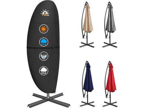 Parasolhoes 260x42x81/56 cm - 600D waterdicht - duurzaam en stevig