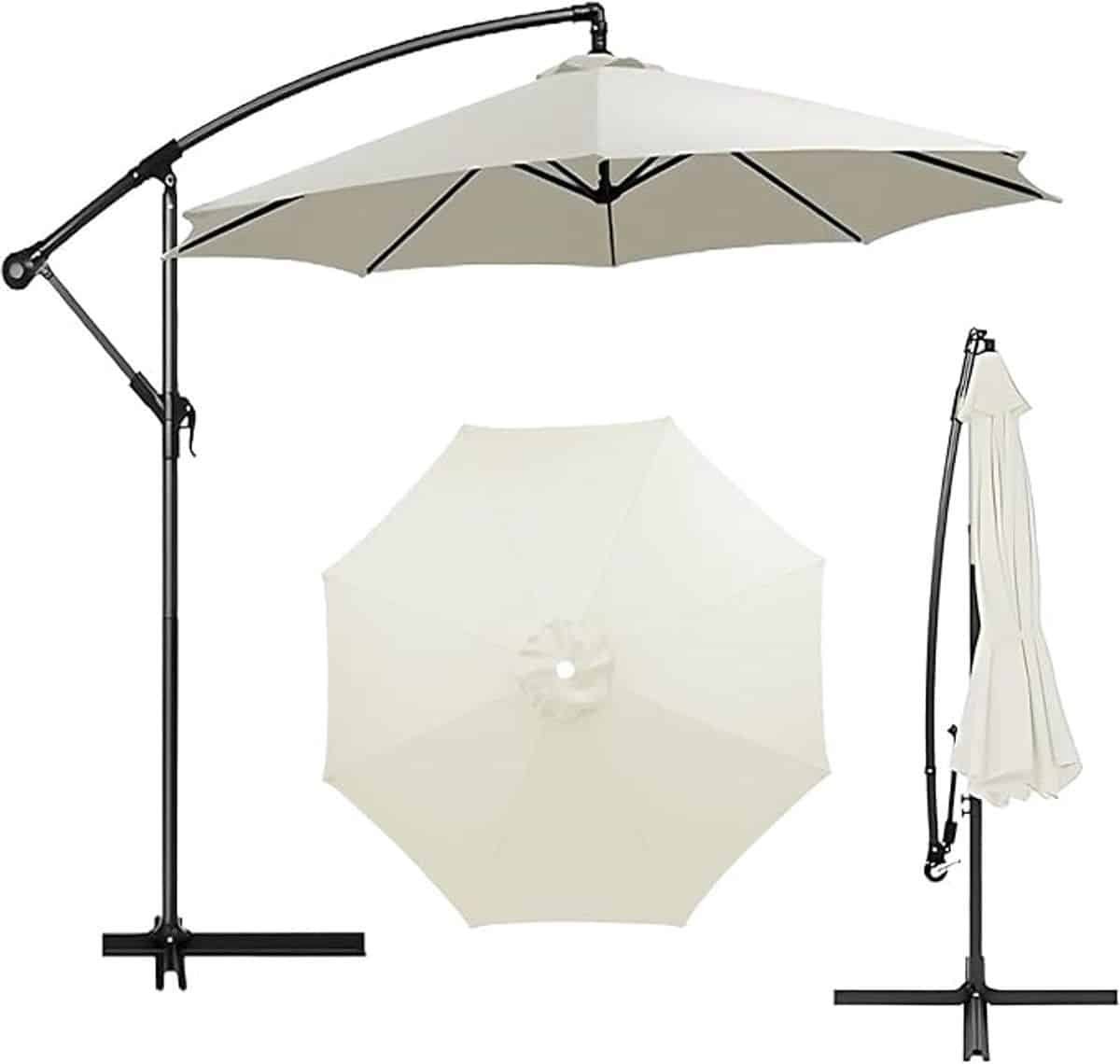 parasolhoes 3 meter waterdicht vervangingsdoek voor tuinparasol uv
