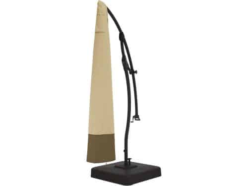 Parasolhoes Beige - Beschermhoes voor Tuinparasol - Waterafstotende Parasol Afdekking