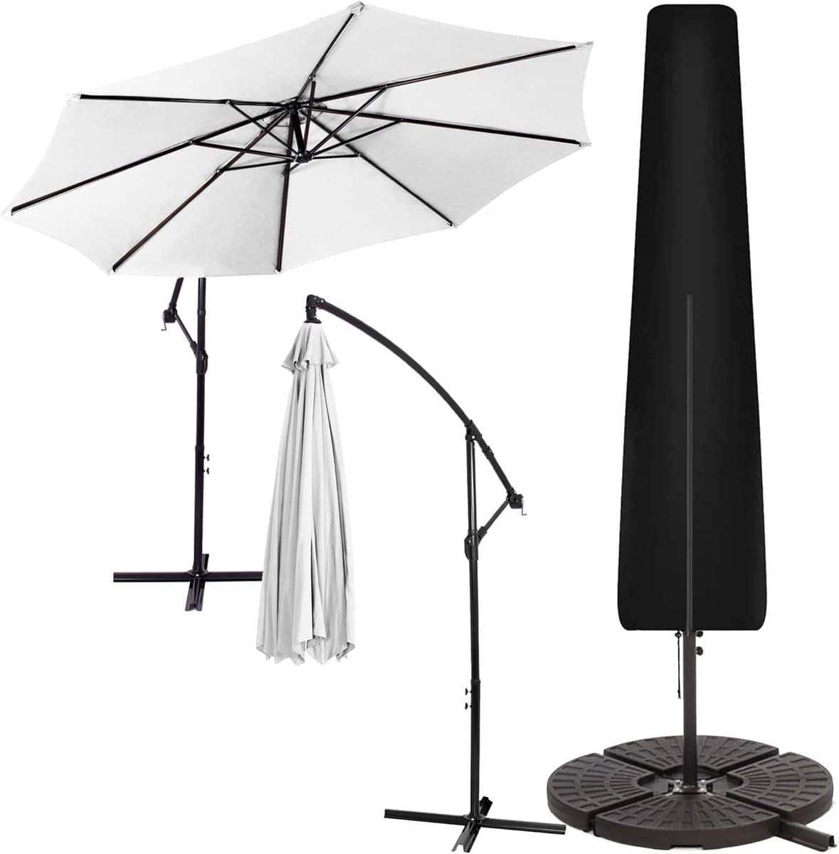 parasolhoes beschermhoes parasol parasol beschermen doorlopende ritssluiting