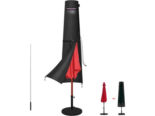 Parasolhoes - Parasol Beschermhoes - Tuinmeubelen Beschermen - Waterdicht &