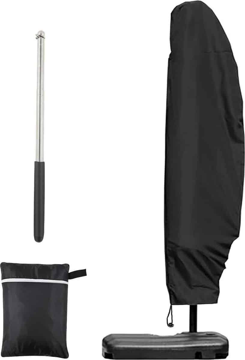 parasolhoes stang waterdicht beschermhoes bestand tegen wind en regen