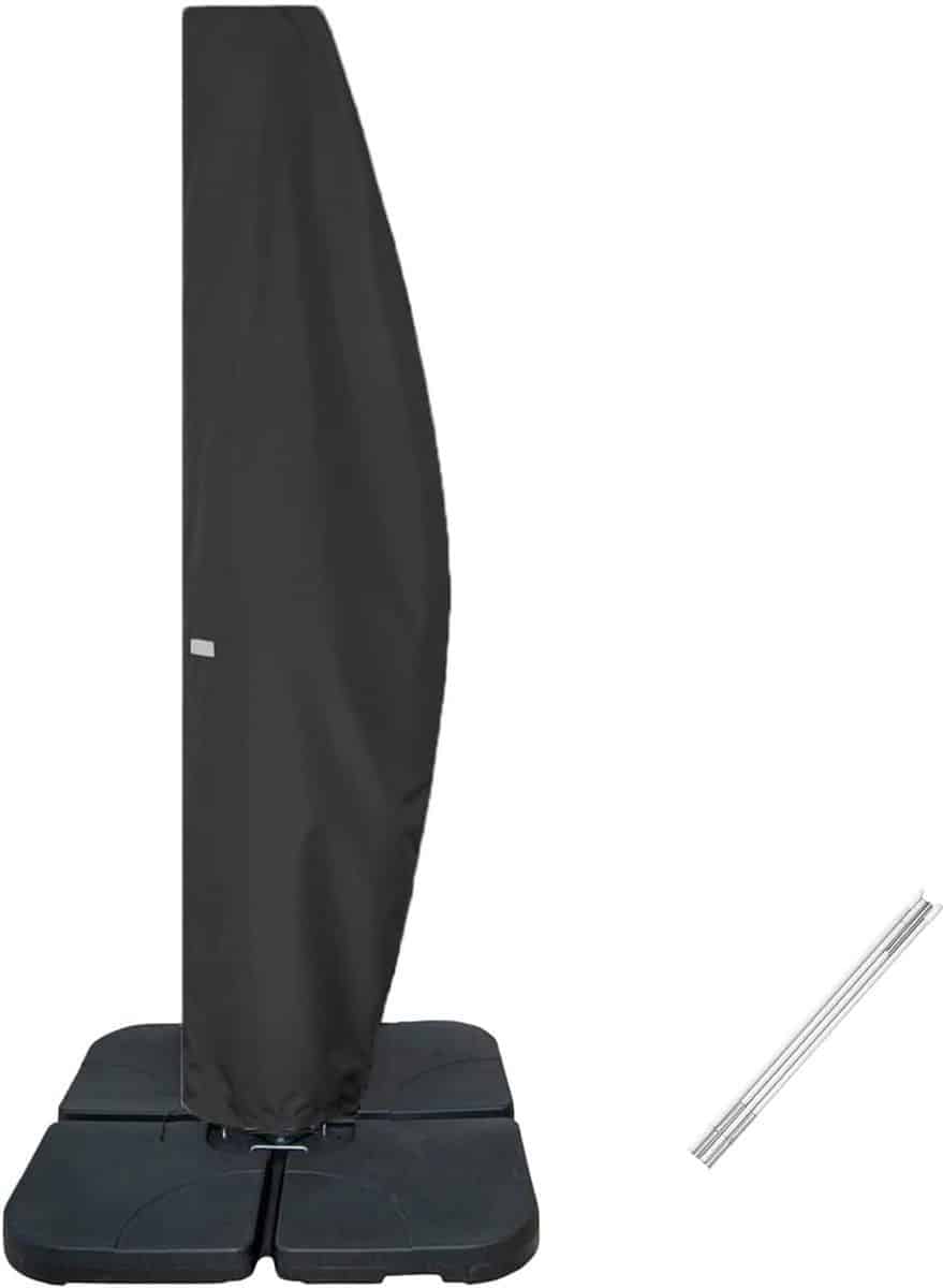 parasolhoes terrasschermhoes buitenbescherming waterdicht pu 260cm