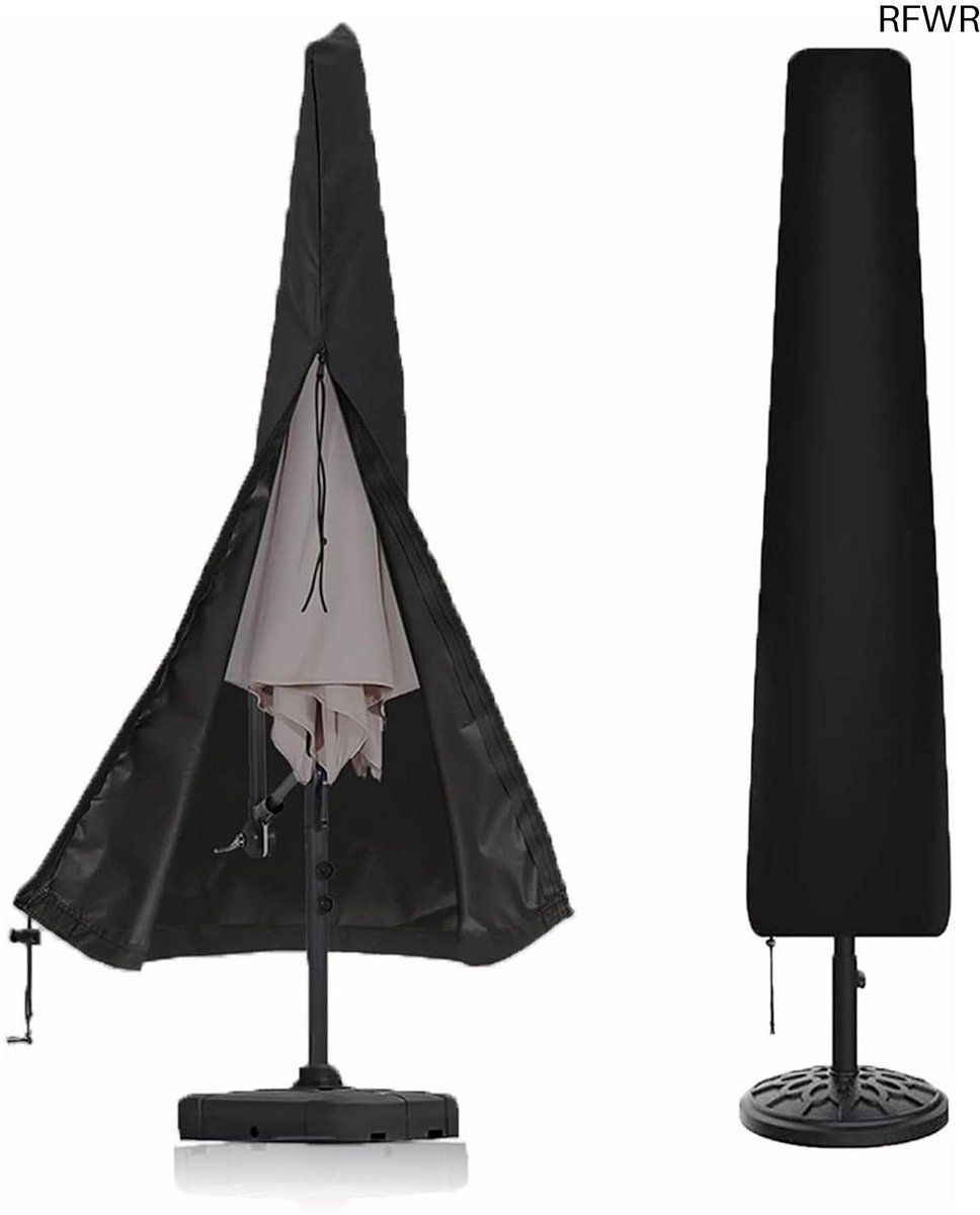 parasolhoes tuin afdekhoes parasol beschermen waterdicht winddicht