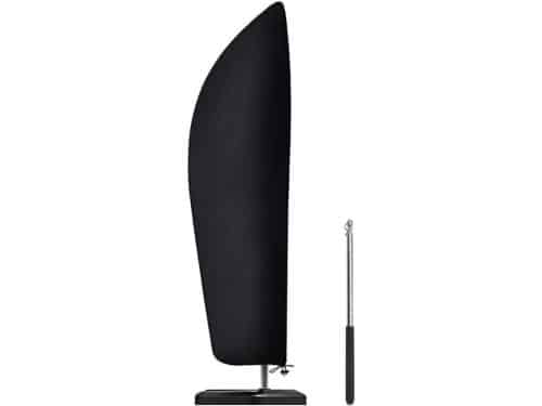 Parasolhoes voor Zweefparasol - Parasol hoes Staande Parasol - Zwart