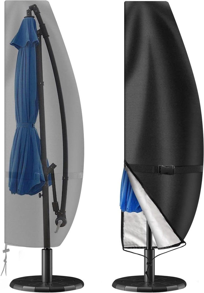 parasolhoes vrijdragend parasolbeschermer tuin parasol beschermen waterdicht