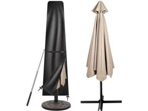 Parasolhoes waterdicht - Parasolhoes met rits - Parasolhoes voor zweefparasol