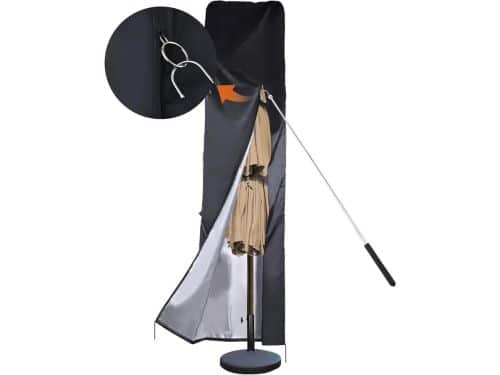 Parasolhoes Waterdicht - Tuinparasol Cover - Bescherming Buiten - 420D