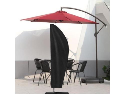 Parasolhoes Zwart - Parapluhoes Buiten - Parasol Beschermen - Waterdicht