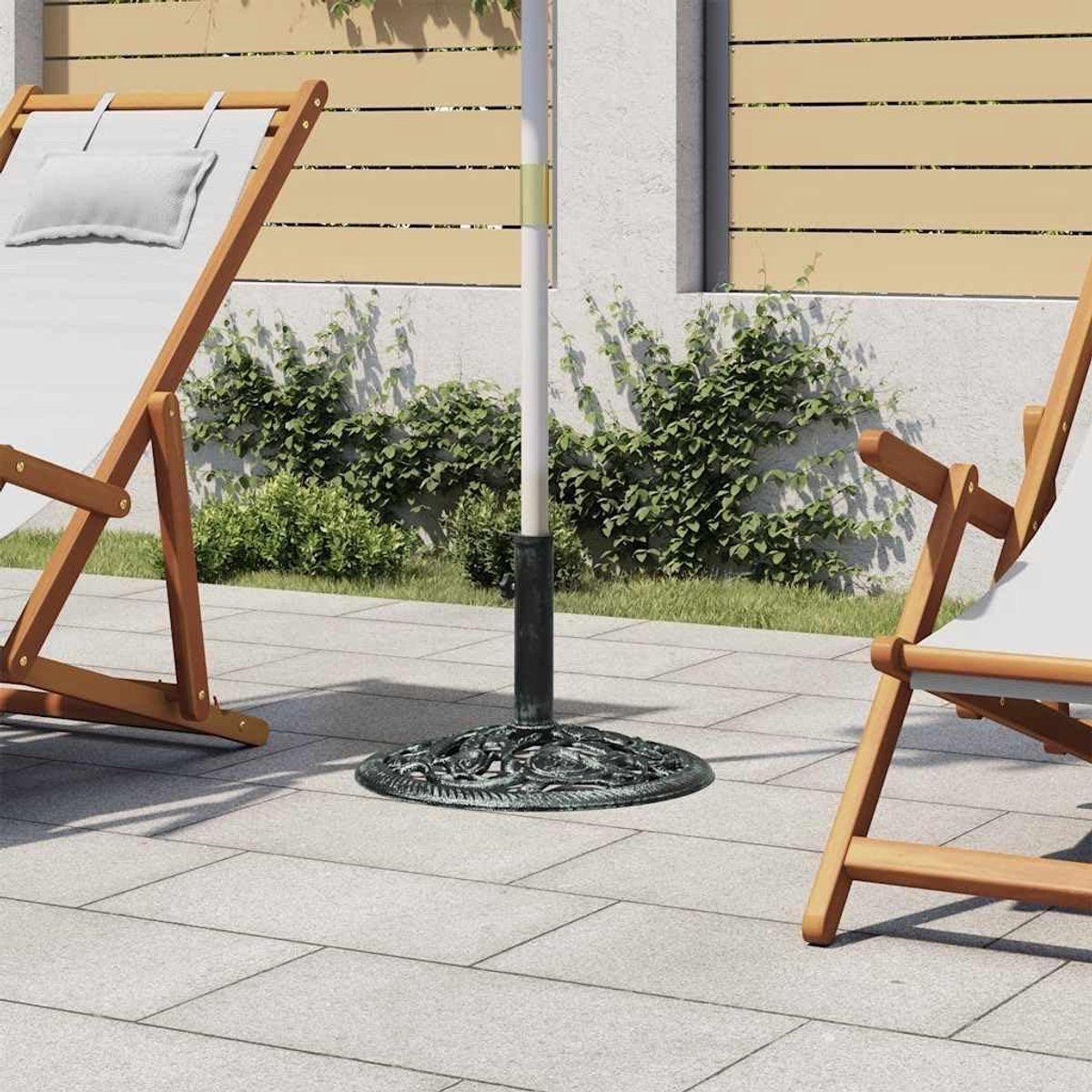 parasolsokkel parasolvoet tuin parasol stabiliseren gietijzeren basis