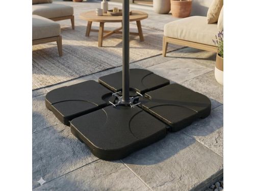 Parasolstandaard Set - Parasolvoet Verzwaarder - Parasol Stabiliseren - Vulbaar