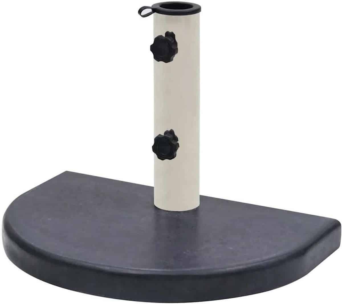 parasolvoet graniet parasolhouder basis terras stabiliseren halfrond