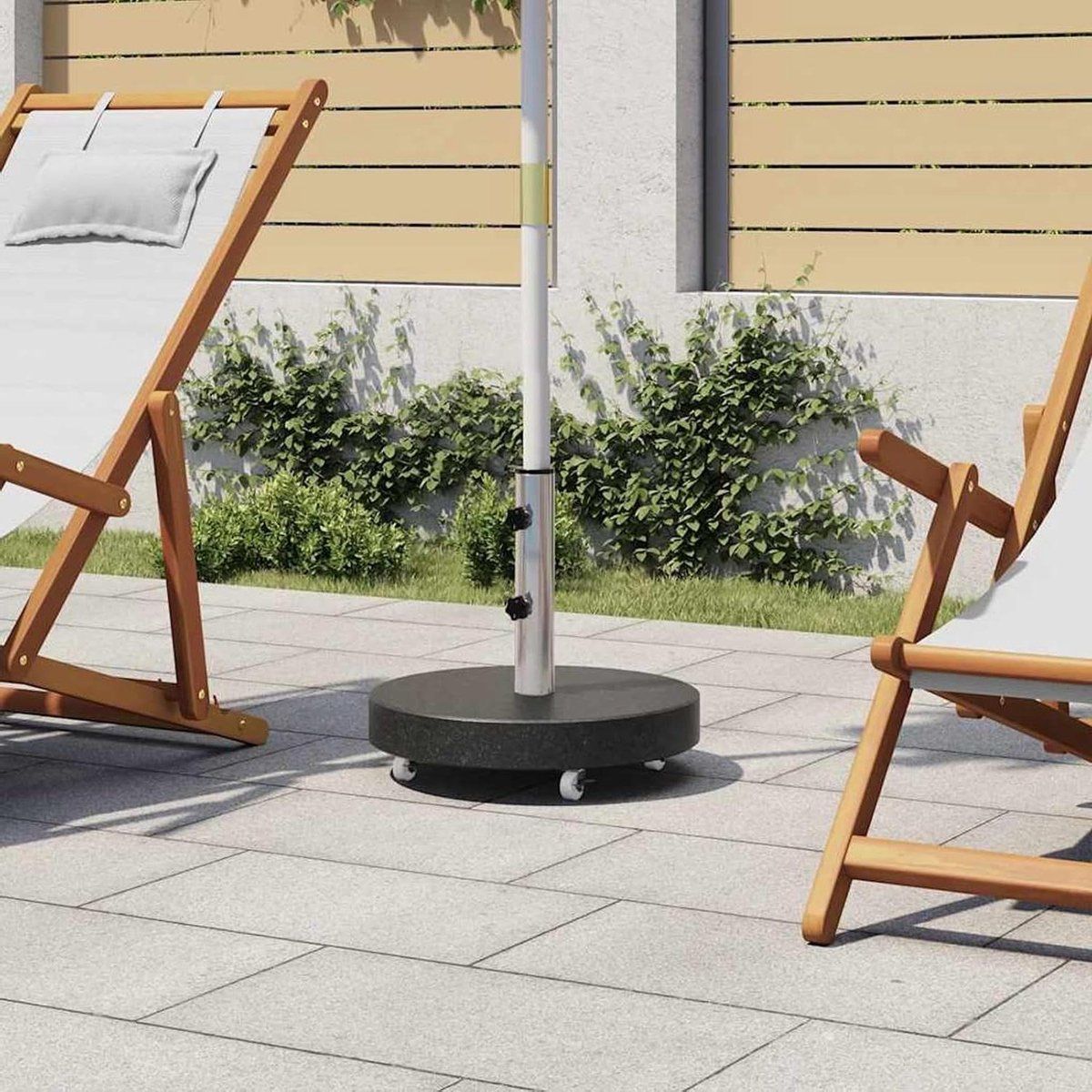 parasolvoet graniet parasolhouder stabilisator parasol stabiliseren met