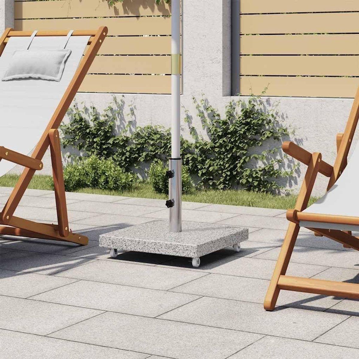 parasolvoet graniet parasolhouder stevig terras stabiliseren massief