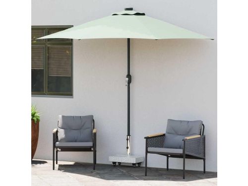 Parasolvoet - Granieten standaard - Parasol stabiliseren - Met wielen