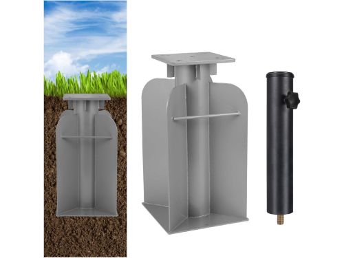 Parasolvoet Grond - Inbouw Voet - Stabiele Parasol - Beton