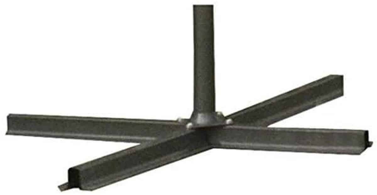 parasolvoet kruis parasolhouder voet stabiele parasol robuust