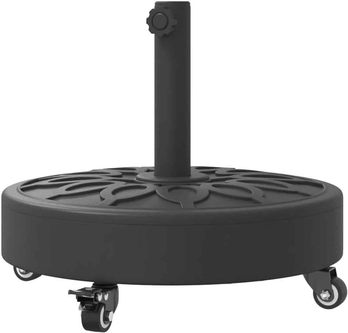 parasolvoet met wielen paraplustandaard stabilisator terras verfraaien