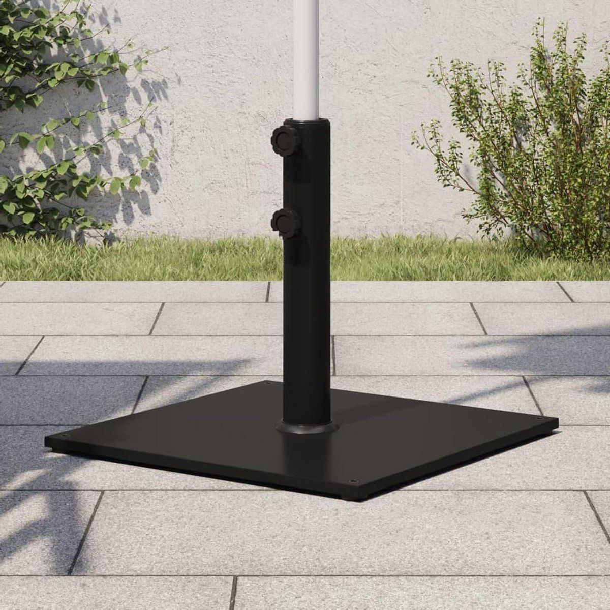 parasolvoet vierkant parasolstandaard stabiliteit buitenruimte stabiliseren 17kg