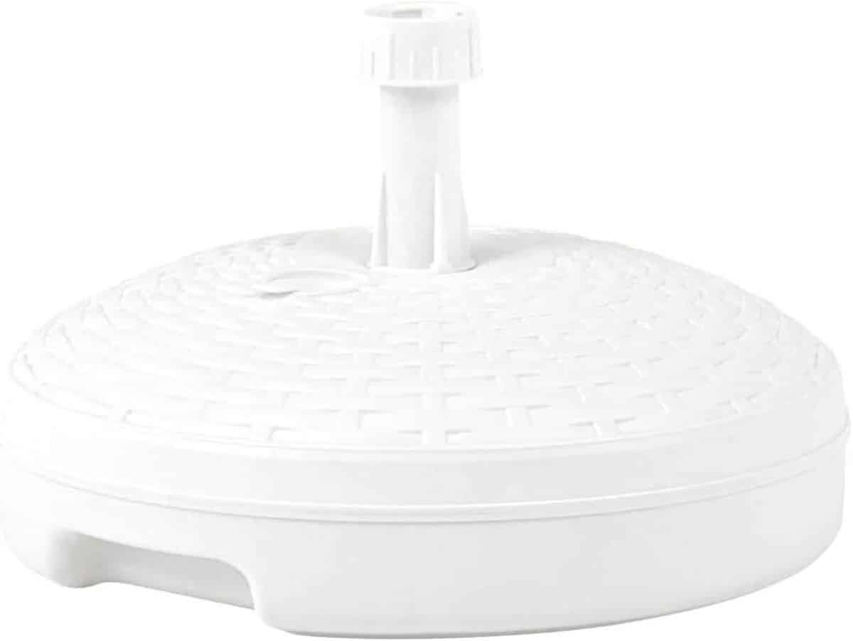 parasolvoet vulbaar parasolhouder buiten parasol stabiliseren rotanlook