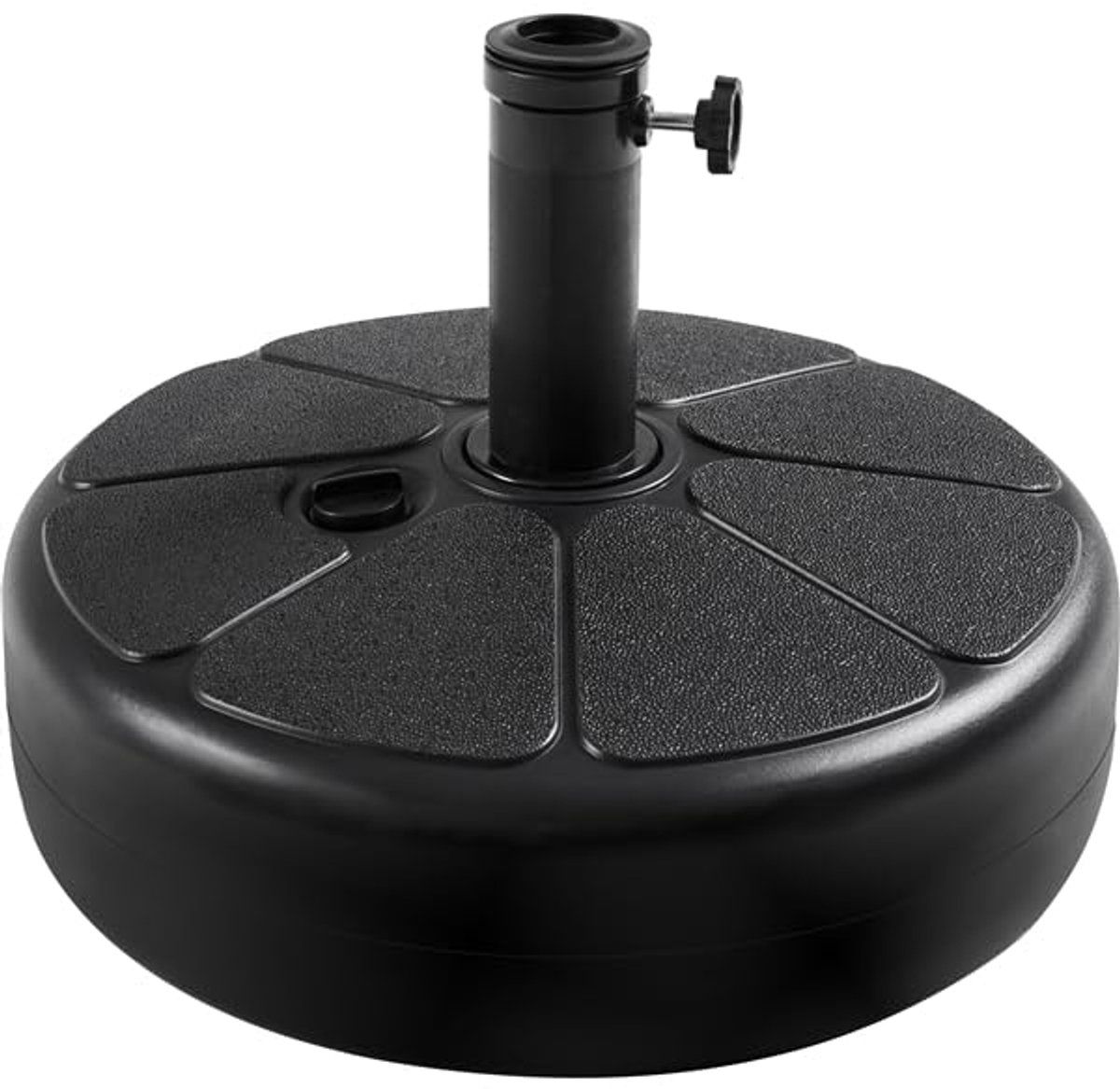 parasolvoet vulbaar rond hdpe vulbaar met water